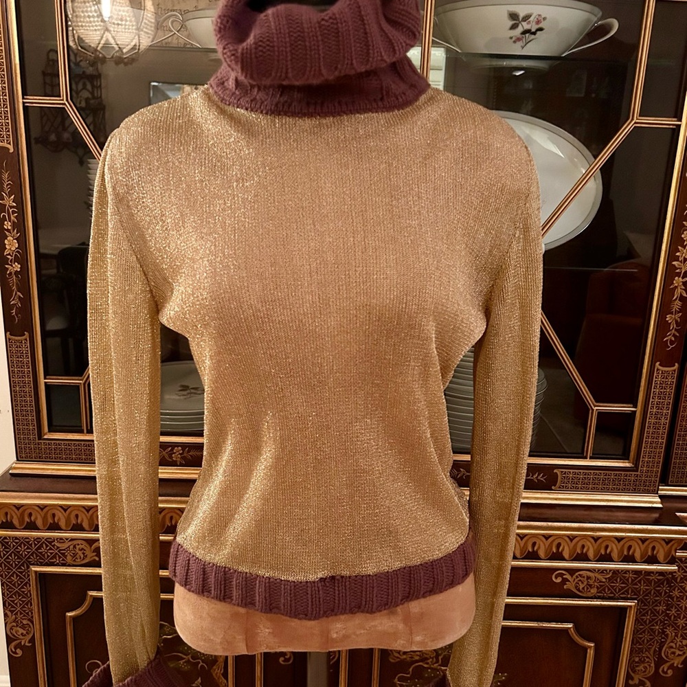 Chanel Cashmere Turtleneck Sweater
